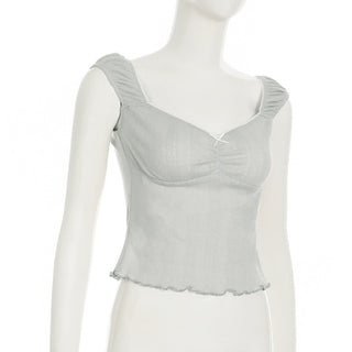 bow sleeve Top