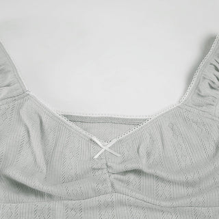bow sleeve Top