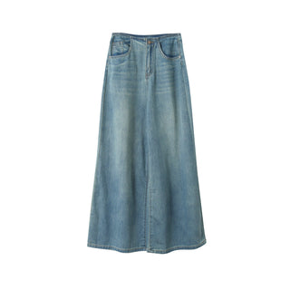 washed wide jeans