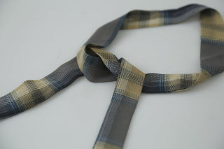 plaid slip dress