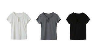 lace V-neck top
