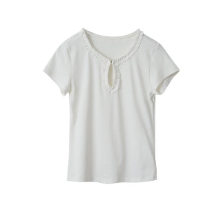 lace V-neck top