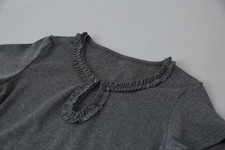 lace V-neck top