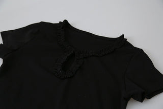 lace V-neck top