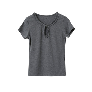lace V-neck top