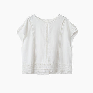 crochet round neck