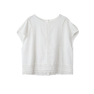 crochet round neck
