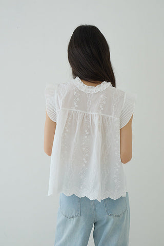 jacquard stringy Top