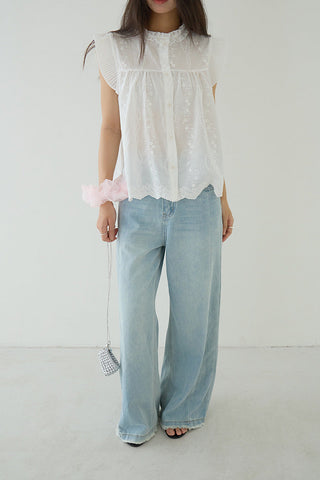 jacquard stringy Top
