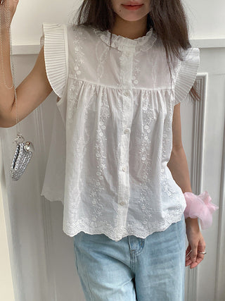 jacquard stringy Top