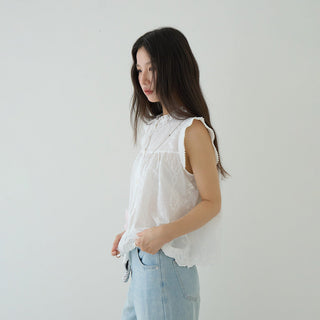 jacquard stringy Top