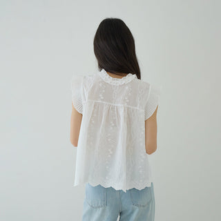 jacquard stringy Top
