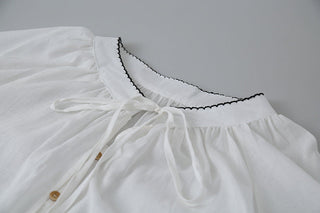 embroidered airy top