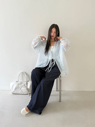 lace sun top