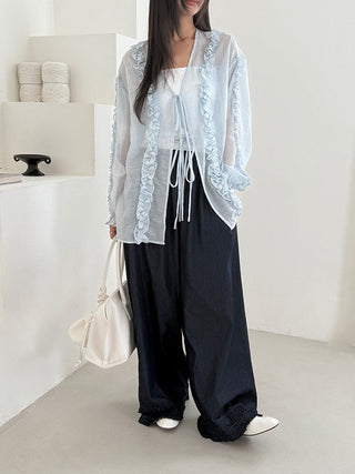 lace sun top