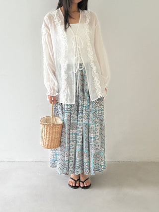lace sun top