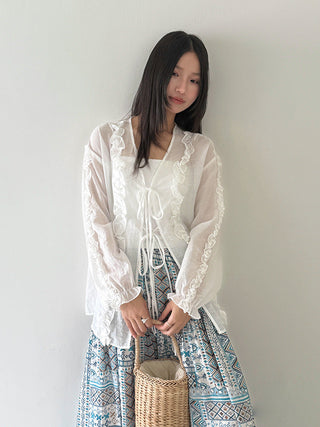 lace sun top