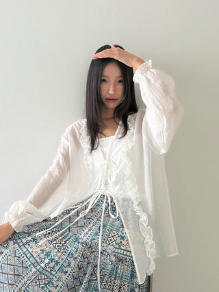 lace sun top