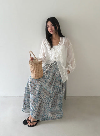 lace sun top
