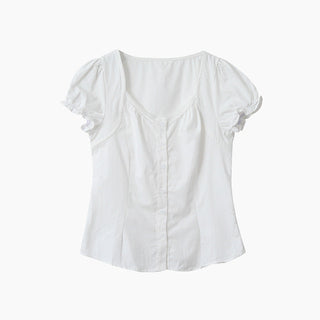 bubble sleeve top