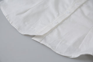 bubble sleeve top