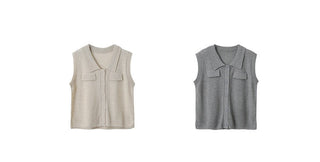 linen polo Top