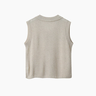 linen polo Top