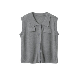 linen polo Top