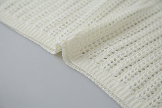 textured mesh sweater