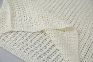 textured mesh sweater