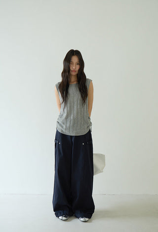 drawstring wild Top