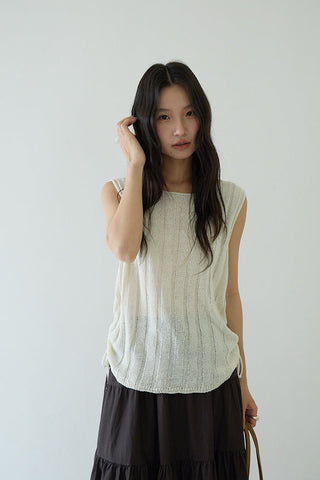 drawstring wild Top
