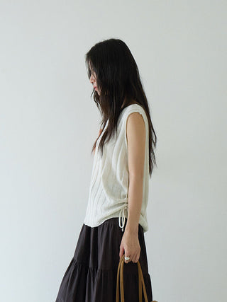 drawstring wild Top