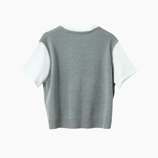 fake two sweater