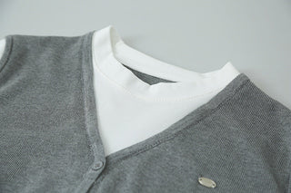 fake two sweater
