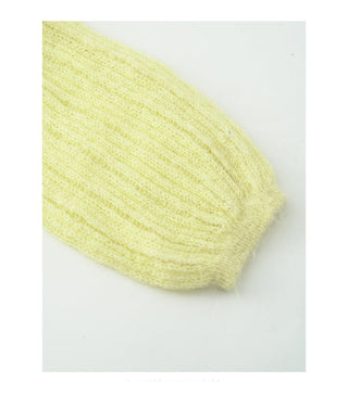 hollow knit top