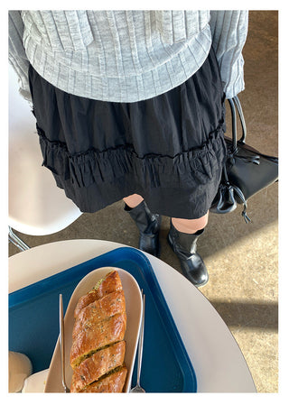 ruffle cake skirt