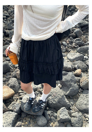 ruffle cake skirt