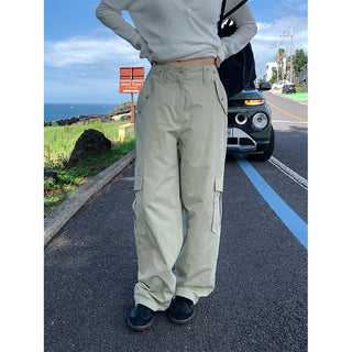 workwear wide pants