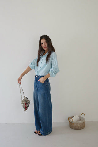 high waist jeans
