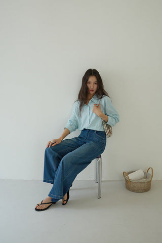 high waist jeans