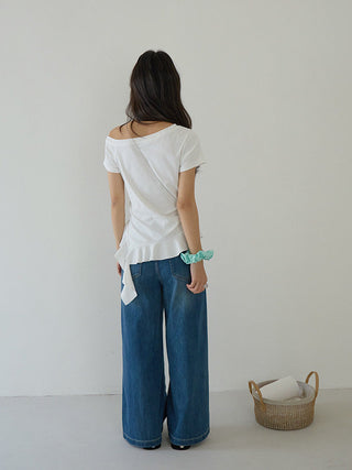 high waist jeans