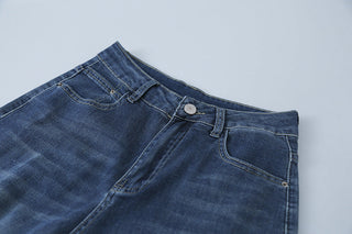 high waist jeans