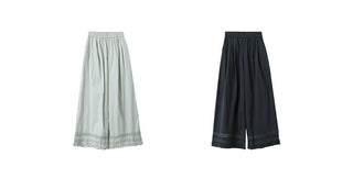 lace wide pants