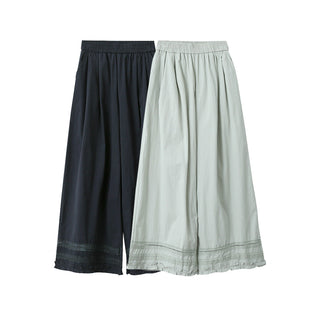 lace wide pants