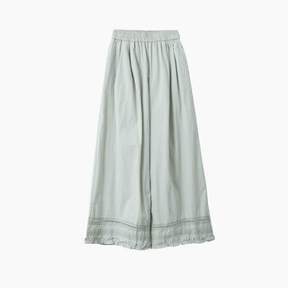 lace wide pants