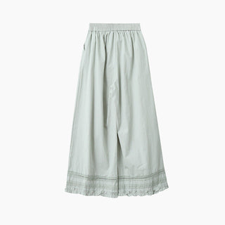 lace wide pants