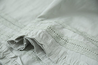 lace wide pants