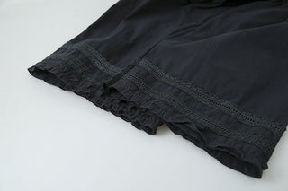 lace wide pants