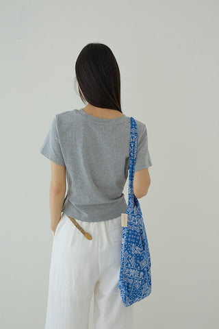 letter print Top